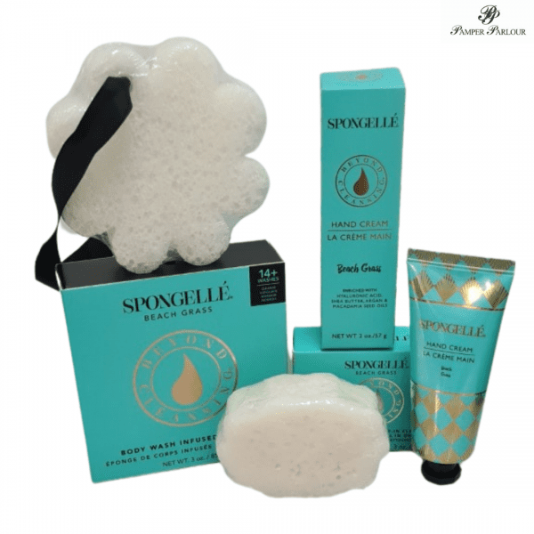 Spongelle Hand Cream, Pedi Buffer & Body Buffer