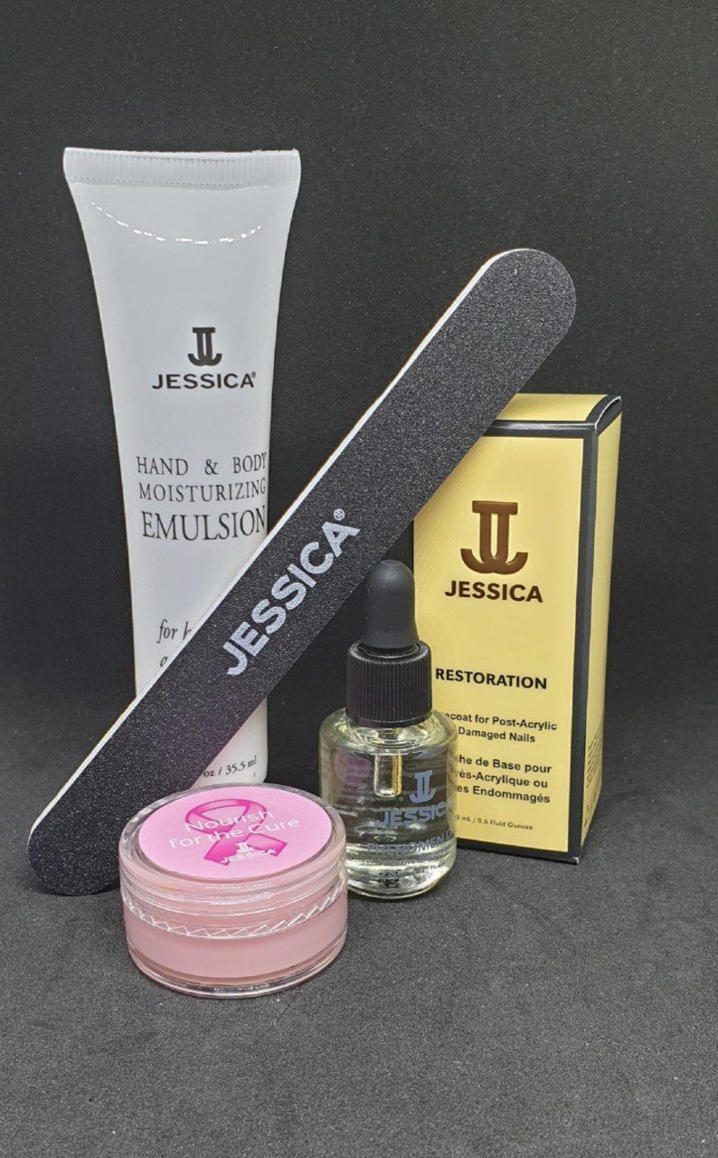 Jessica Hand & Nail Kit for Post-Acrylic or Damaged Nails