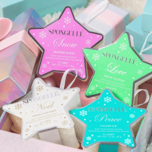 Spongelle Holiday Star Ornaments