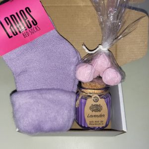 Cosy Purple Sock Set